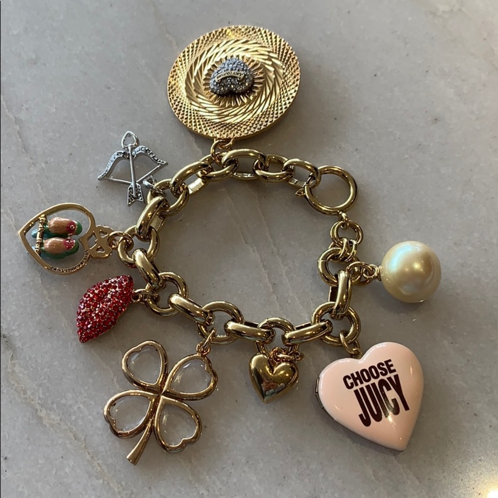 Juicy Couture Locket Charm Bracelet